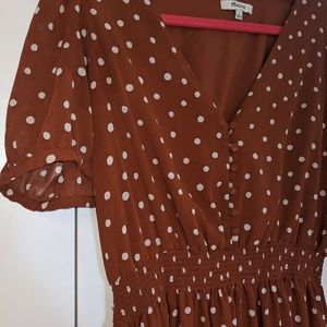 Women's Madewell Polka Dot Dress